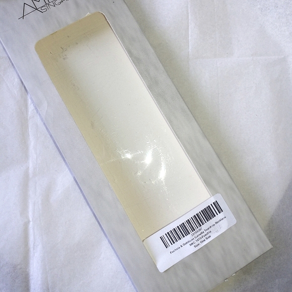 AMRITA SINGH HOT PINK "CAMELLA" NECKLACE - 18" LONG - Picture 7 of 7